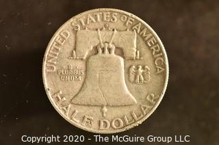 U.S. Collectible Coins: 1957-D Franklin Half Dollar