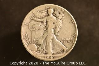 U.S. Collectible Coins: 1941-D Walking Liberty Half Dollar