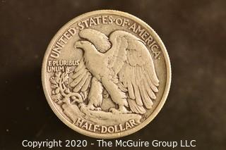 U.S. Collectible Coins: 1941 Walking Liberty Half Dollar