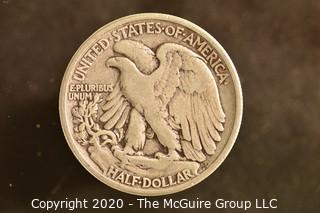 U.S. Collectible Coins: 1941 Walking Liberty Half Dollar