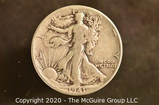 U.S. Collectible Coins: 1941 Walking Liberty Half Dollar