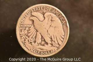 U.S. Collectible Coins: 1941-D Walking Liberty Half Dollar