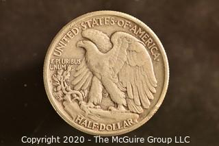 U.S. Collectible Coins: 1941 Walking Liberty Half Dollar