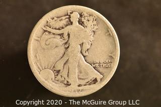 U.S. Collectible Coins: 1917-D Walking Liberty Half Dollar