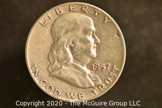 U.S. Collectible Coins: 1957-D Franklin Half Dollar