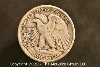 U.S. Collectible Coins: 1941 Walking Liberty Half Dollar