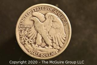 U.S. Collectible Coins: 1941 Walking Liberty Half Dollar