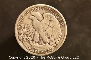 U.S. Collectible Coins: 1941 Walking Liberty Half Dollar