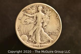 U.S. Collectible Coins: 1941 Walking Liberty Half Dollar