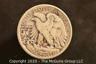 U.S. Collectible Coins: 1941 Walking Liberty Half Dollar