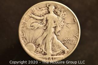 U.S. Collectible Coins: 1941 Walking Liberty Half Dollar