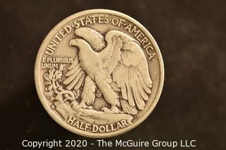 U.S. Collectible Coins: 1941-D Walking Liberty Half Dollar