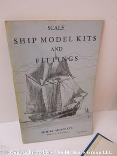 Assortment of Plane Models; Books on the Art of Model Shipbuilding 