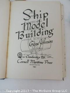 Assortment of Plane Models; Books on the Art of Model Shipbuilding 