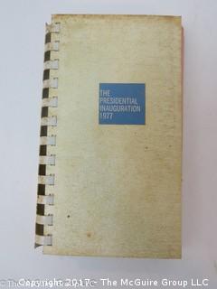 NBC News Vest Pocket handbook of 1977 Inaugural Week Festivities