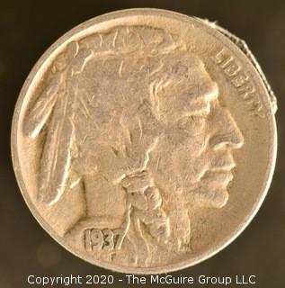 1937-S Buffalo Nickel