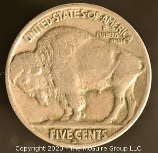 1937-S Buffalo Nickel