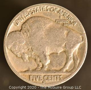 1934-D Buffalo Nickel