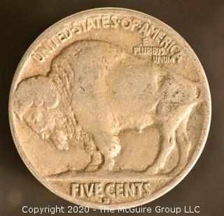 1934-D Buffalo Nickel