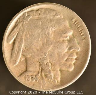 1934-D Buffalo Nickel