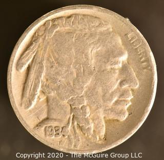 1934-D Buffalo Nickel