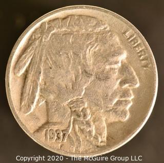 1937-D Buffalo Nickel