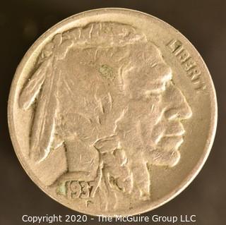 1937-D Buffalo Nickel