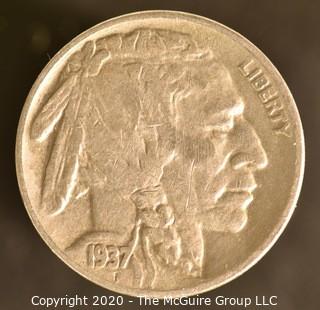 1937-D Buffalo Nickel