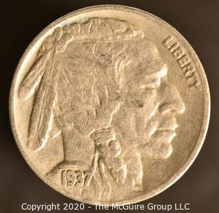 1937-D Buffalo Nickel