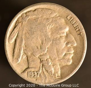 1937-D Buffalo Nickel