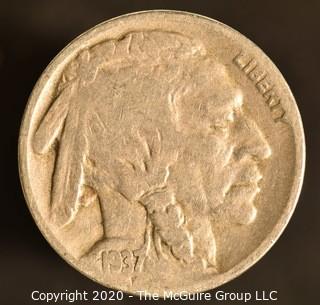 1937-D Buffalo Nickel