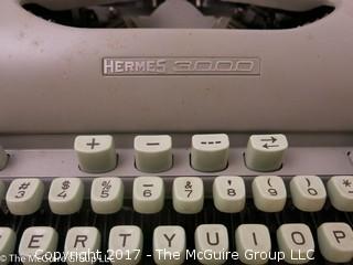 "Hermes 3000" portable typewriter 