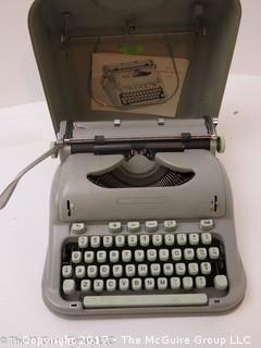 "Hermes 3000" portable typewriter 