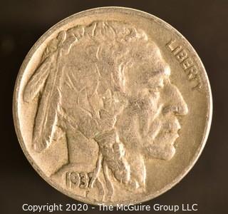 1937-D Buffalo Nickel