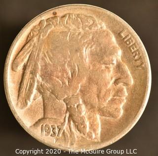 1937-D Buffalo Nickel