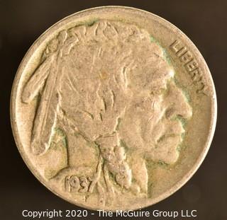 1937-D Buffalo Nickel