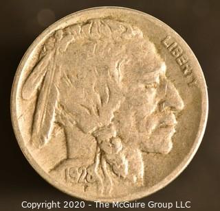 1928-D Buffalo Nickel