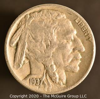 1937-D Buffalo Nickel