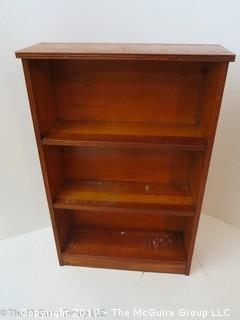 Pine Bookshelf; 23 1/2W x 8D x 36T