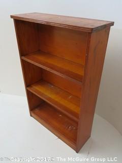 Pine Bookshelf; 23 1/2W x 8D x 36T