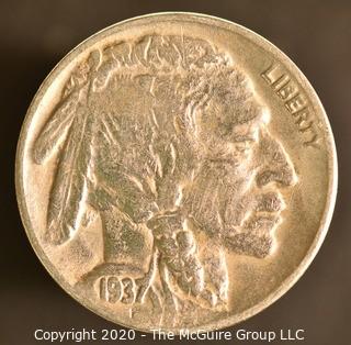 1937-D Buffalo Nickel