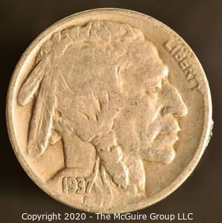 1937-D Buffalo Nickel