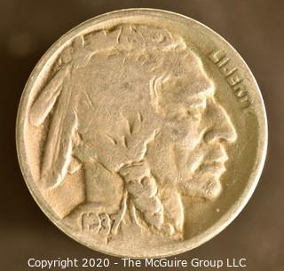 1937-D Buffalo Nickel