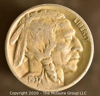 1937-D Buffalo Nickel