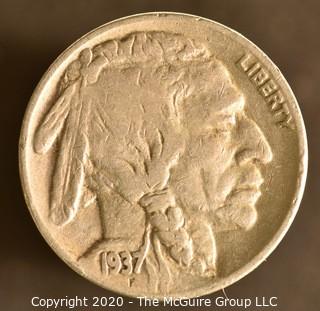 1937-D Buffalo Nickel