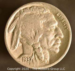 1937-D Buffalo Nickel