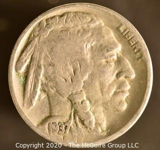 1937-D Buffalo Nickel