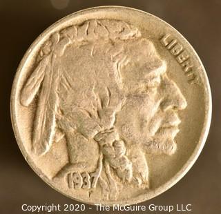 1937-D Buffalo Nickel