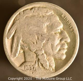 1937-D Buffalo Nickel