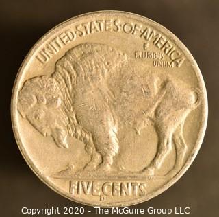 1936-D Buffalo Nickel